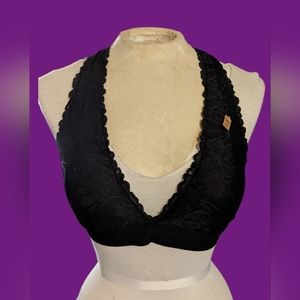 New! Victoria's Secret PINK Black Lace Bralette